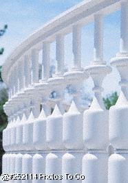 Serial symmetry of porch railing